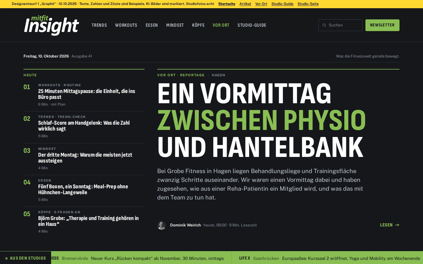 Design-Bühne Graphit